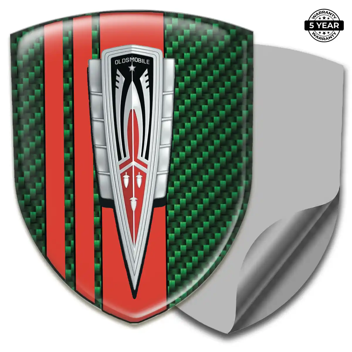 Oldsmobile Logo Emblem Premium Dome