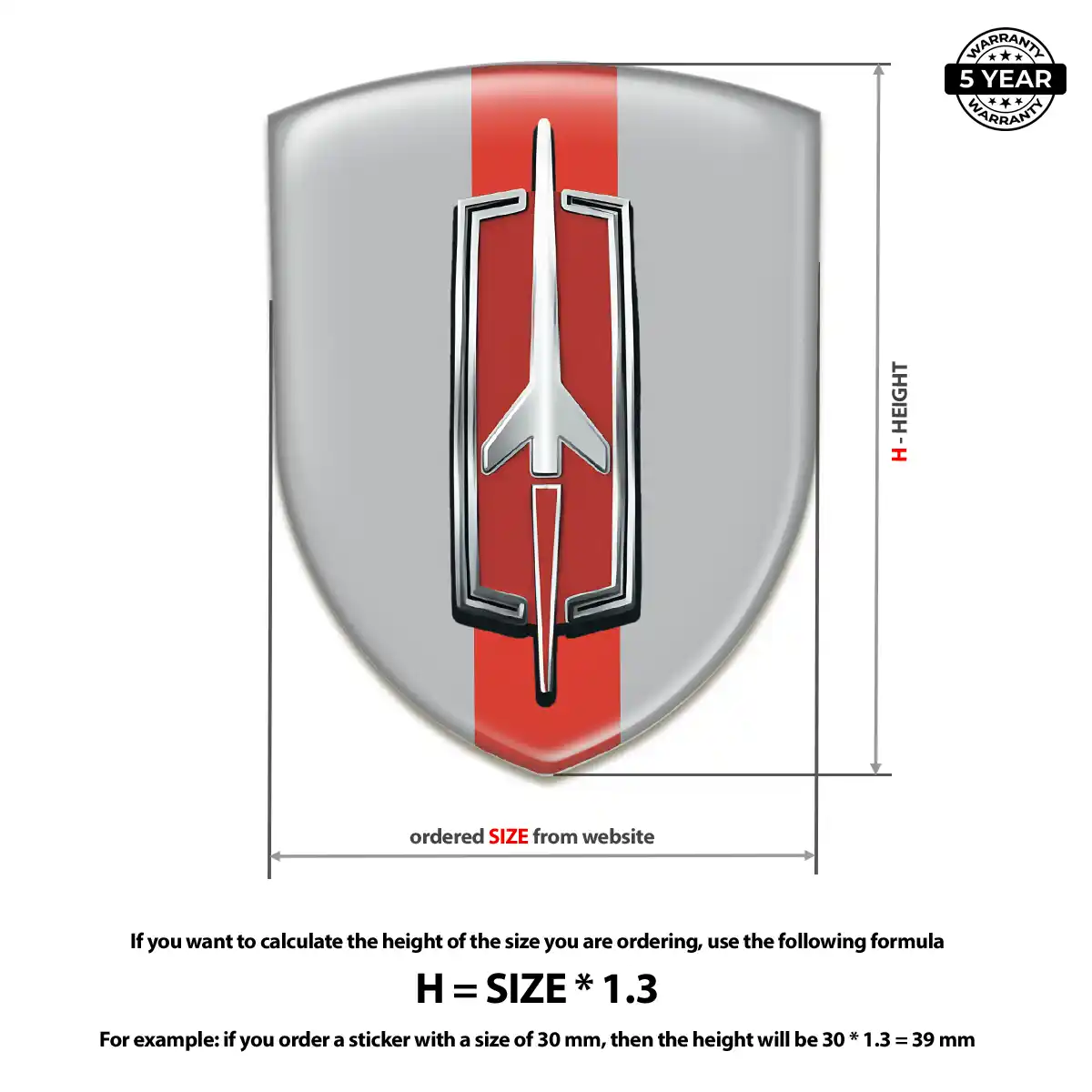 Oldsmobile Logo Emblem Prime Quality