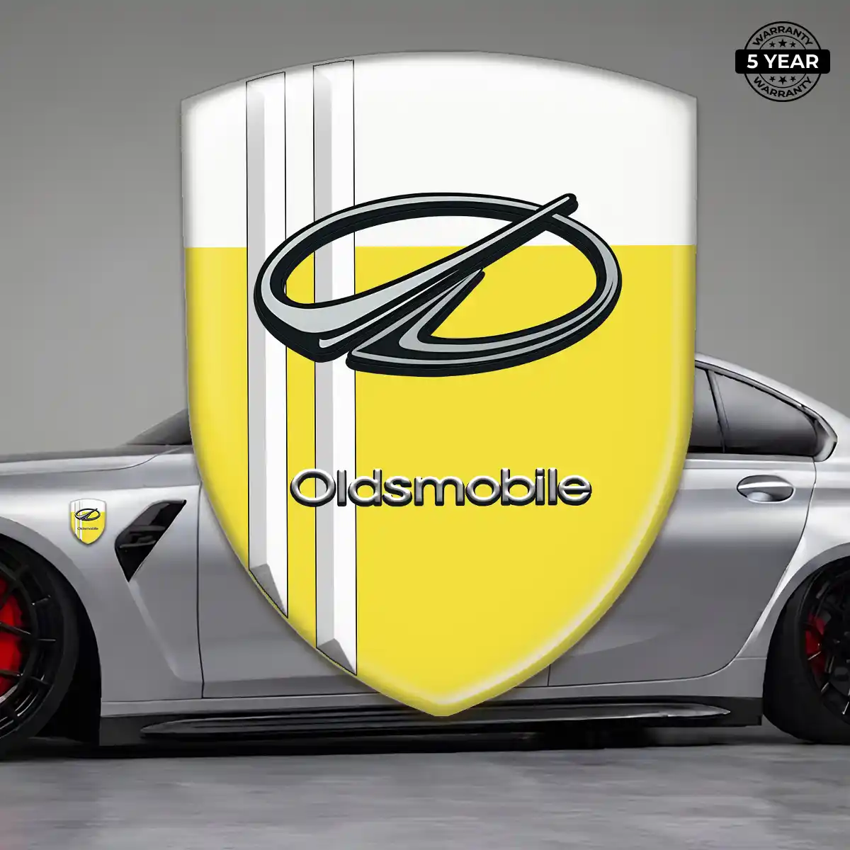 Oldsmobile Logo Emblem Resin Luxe