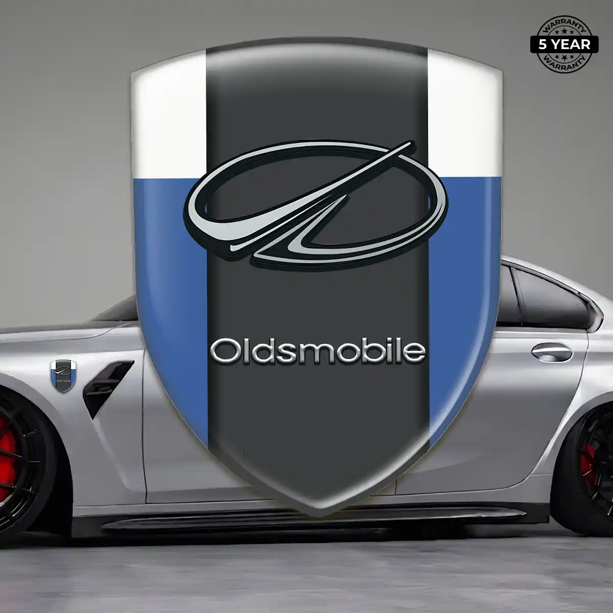 Oldsmobile Logo Emblem Signature Grade