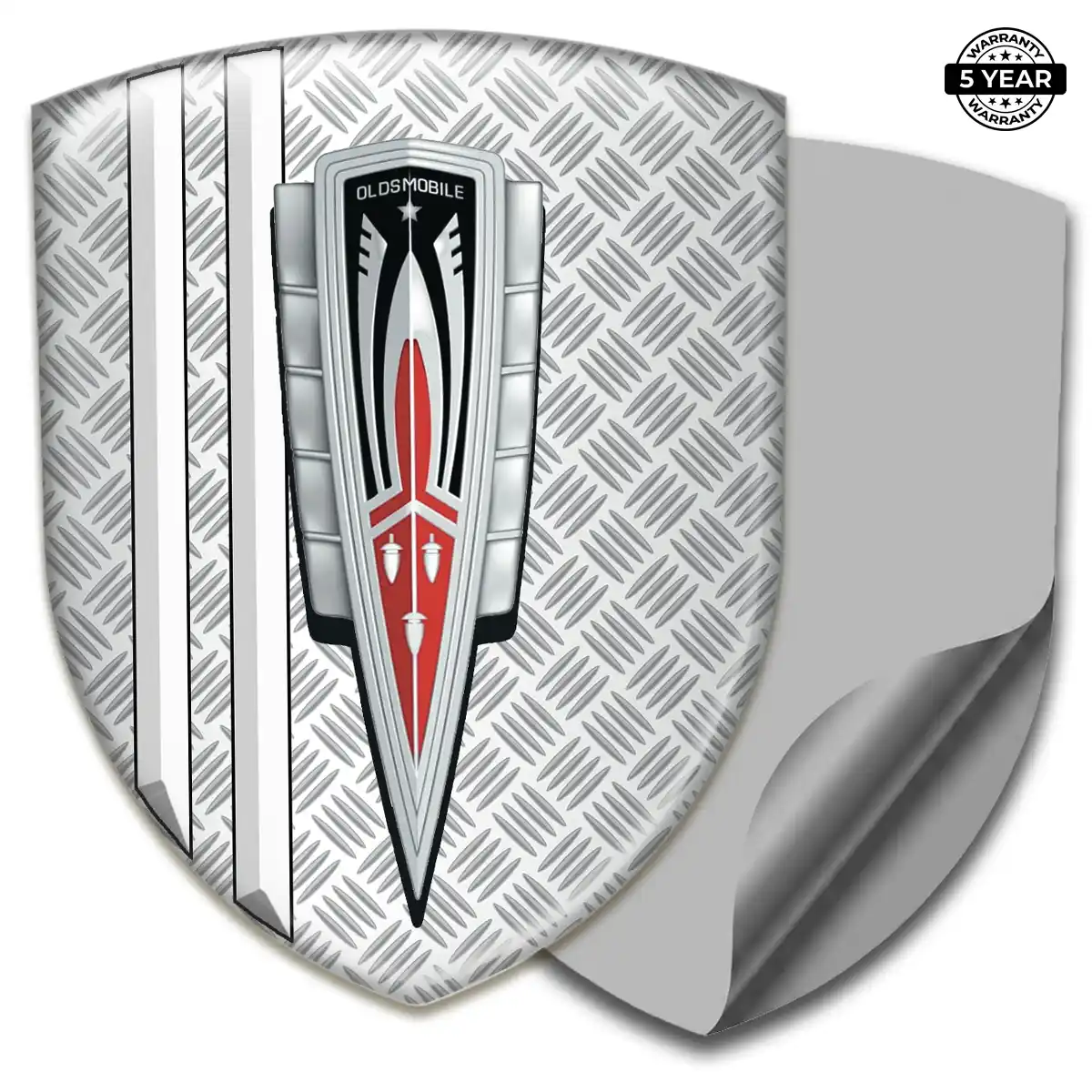 Oldsmobile Logo Sticker Premium Dome