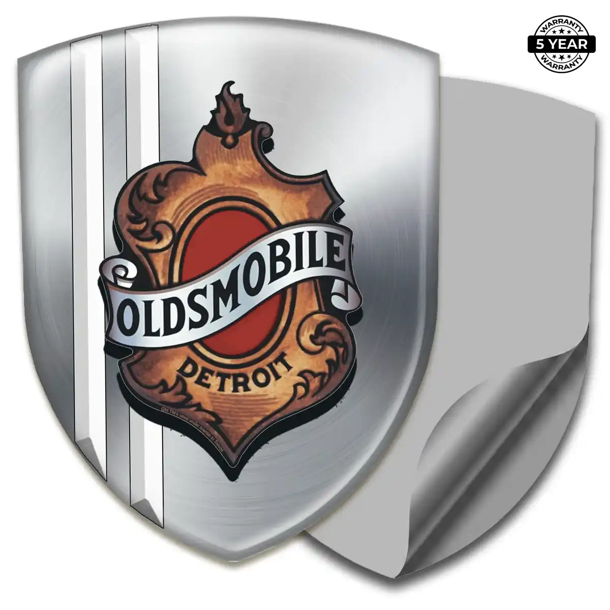 Oldsmobile Logo Sticker Refined Design