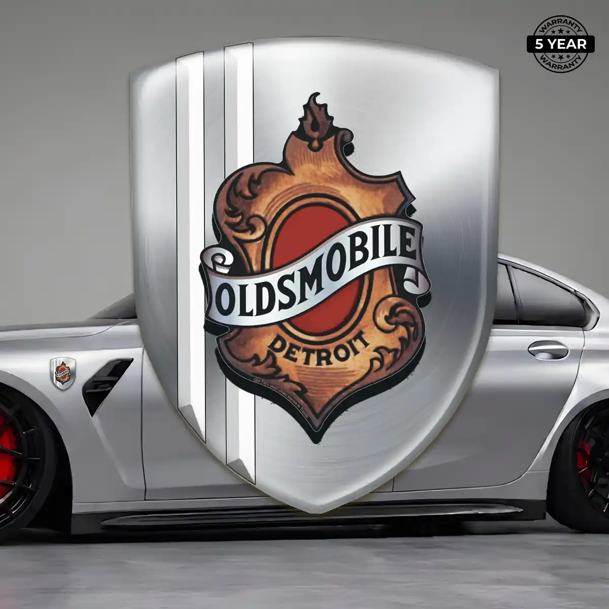 Oldsmobile Logo Sticker Refined Design