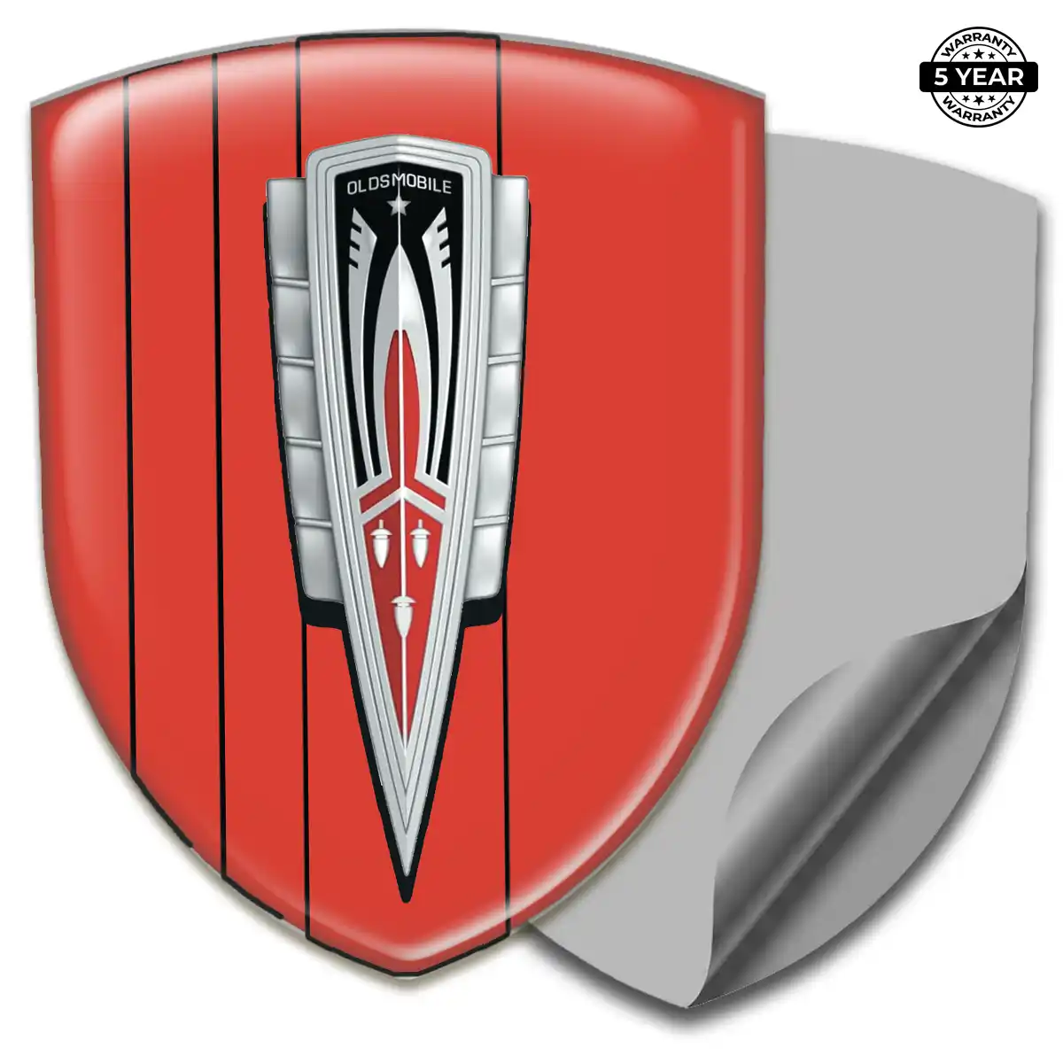 Oldsmobile Polyurethane Domed Sticker Noble Edition