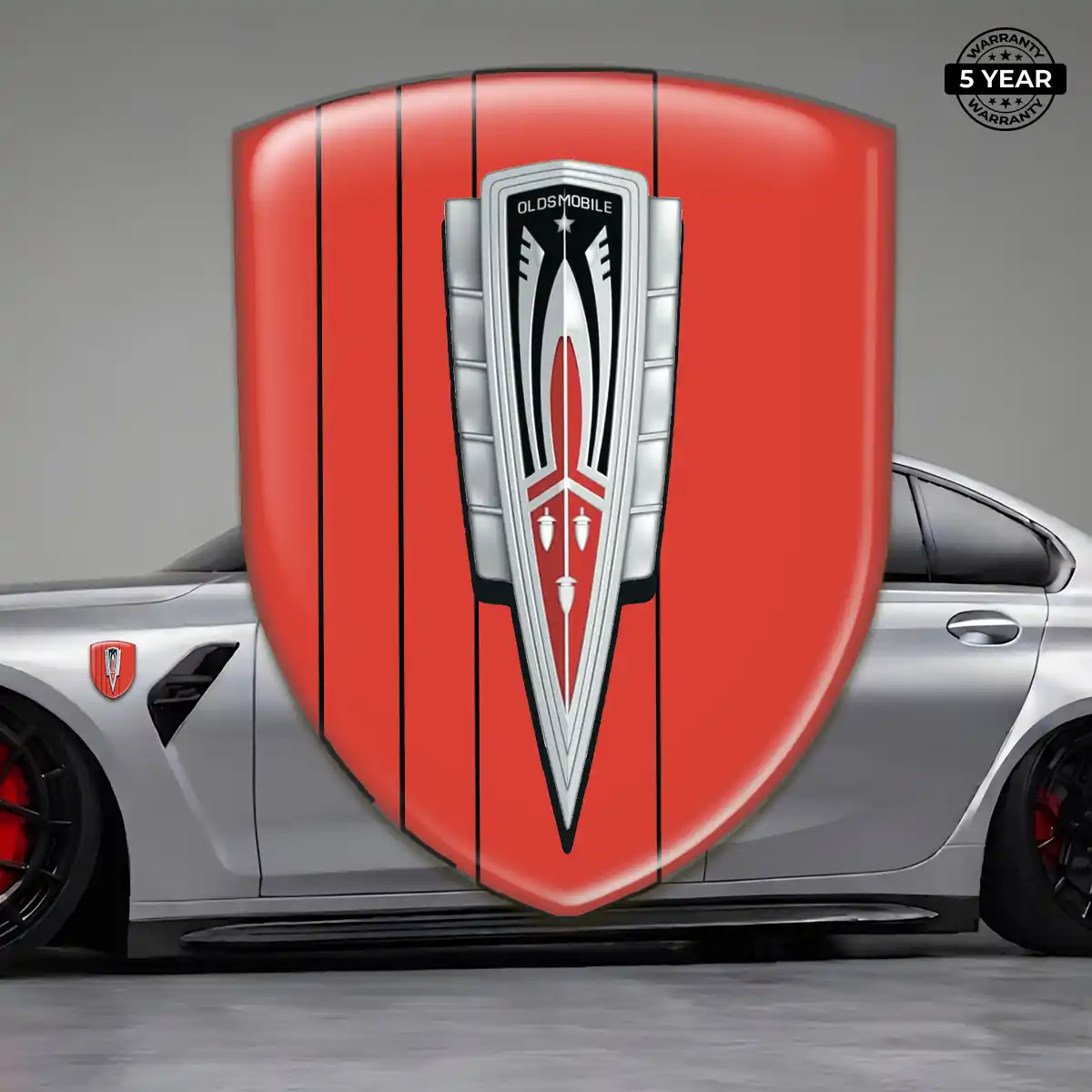 Oldsmobile Polyurethane Domed Sticker Noble Edition
