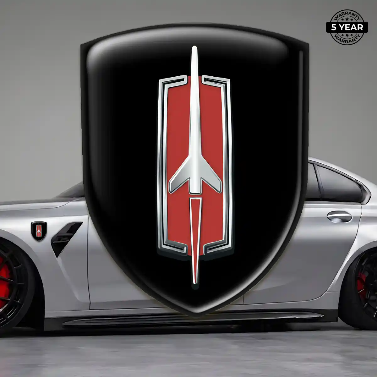 Oldsmobile Polyurethane Domed Sticker Outer Style