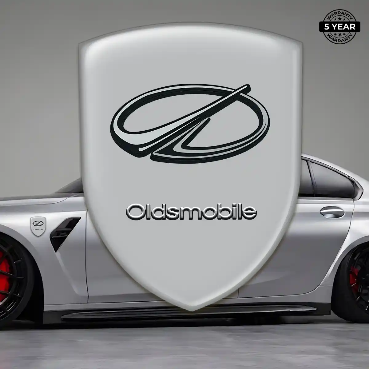 Oldsmobile Polyurethane Domed Sticker Prestige Line