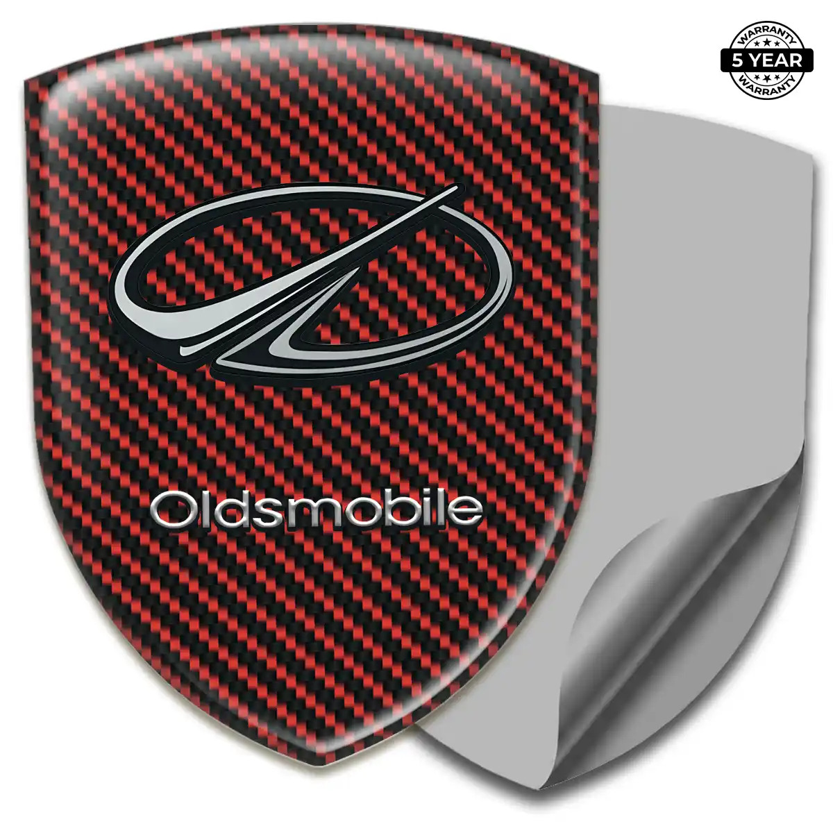 Oldsmobile Polyurethane Domed Sticker Prime Quality