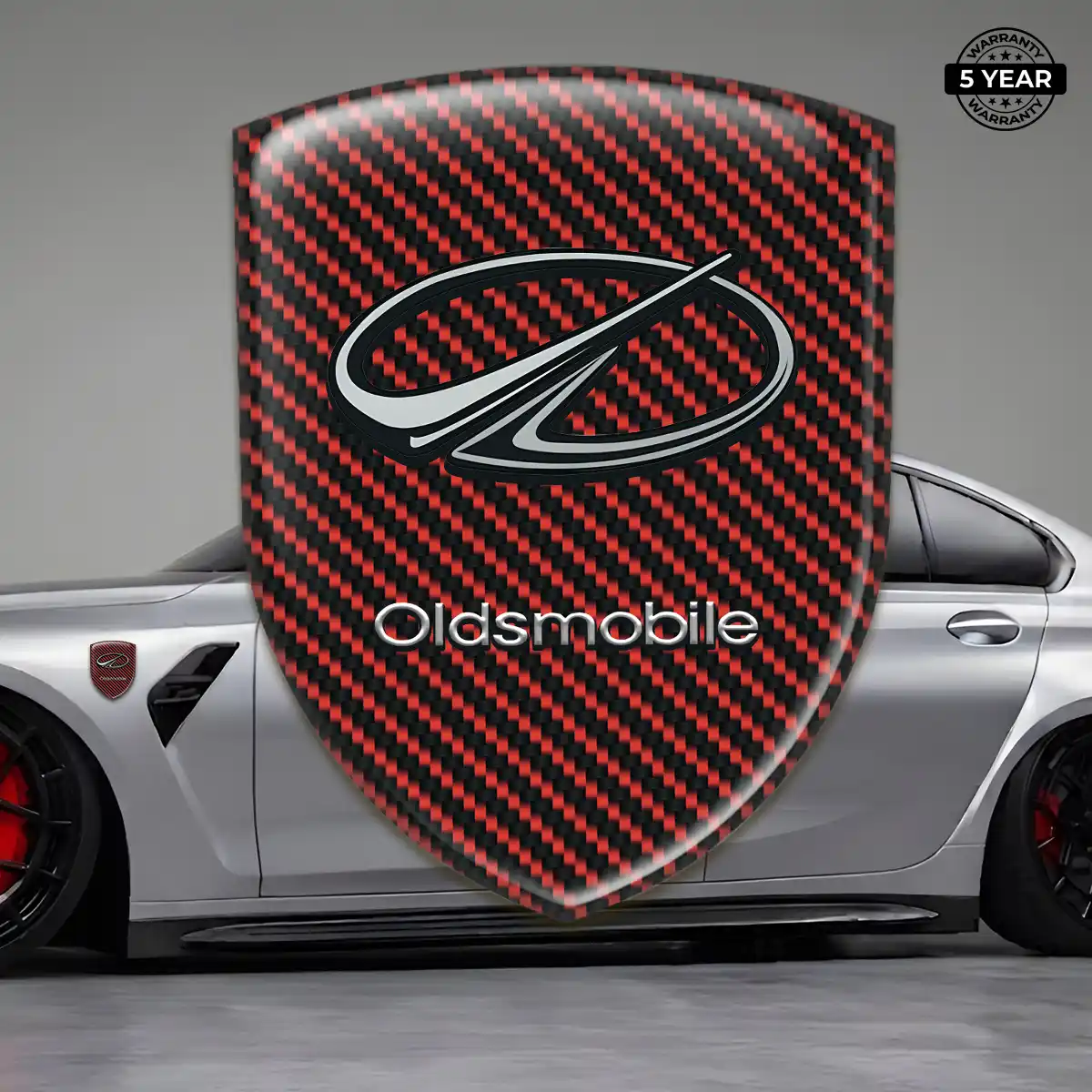 Oldsmobile Polyurethane Domed Sticker Prime Quality