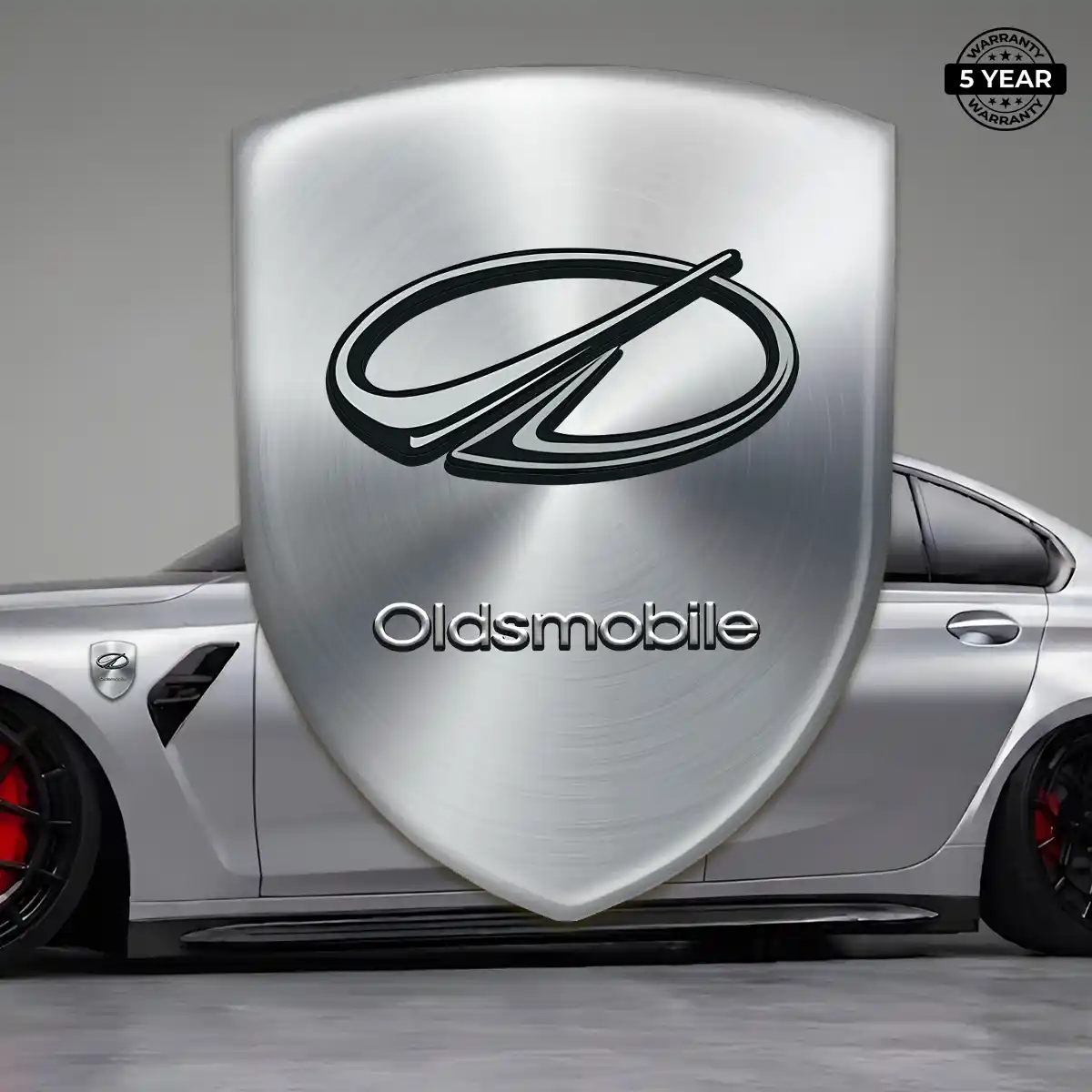 Oldsmobile Polyurethane Domed Sticker Resin Luxe