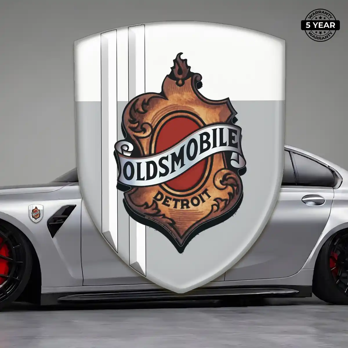 Oldsmobile Polyurethane Domed Sticker Signature Grade