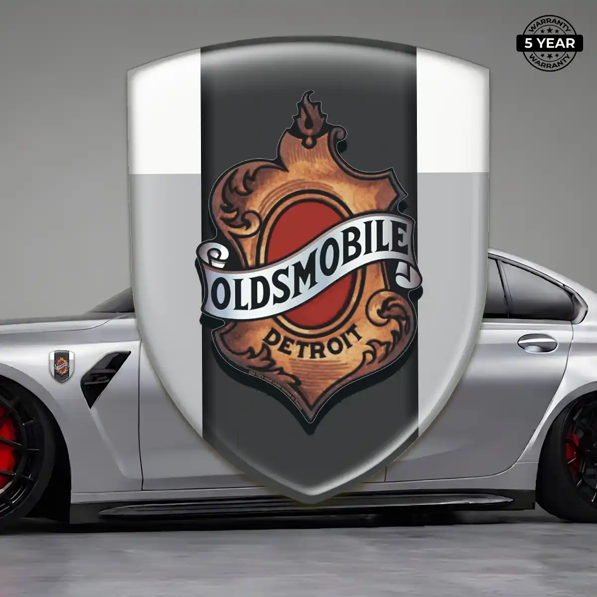 Oldsmobile Resin Badge Sticker Exterior Luxe