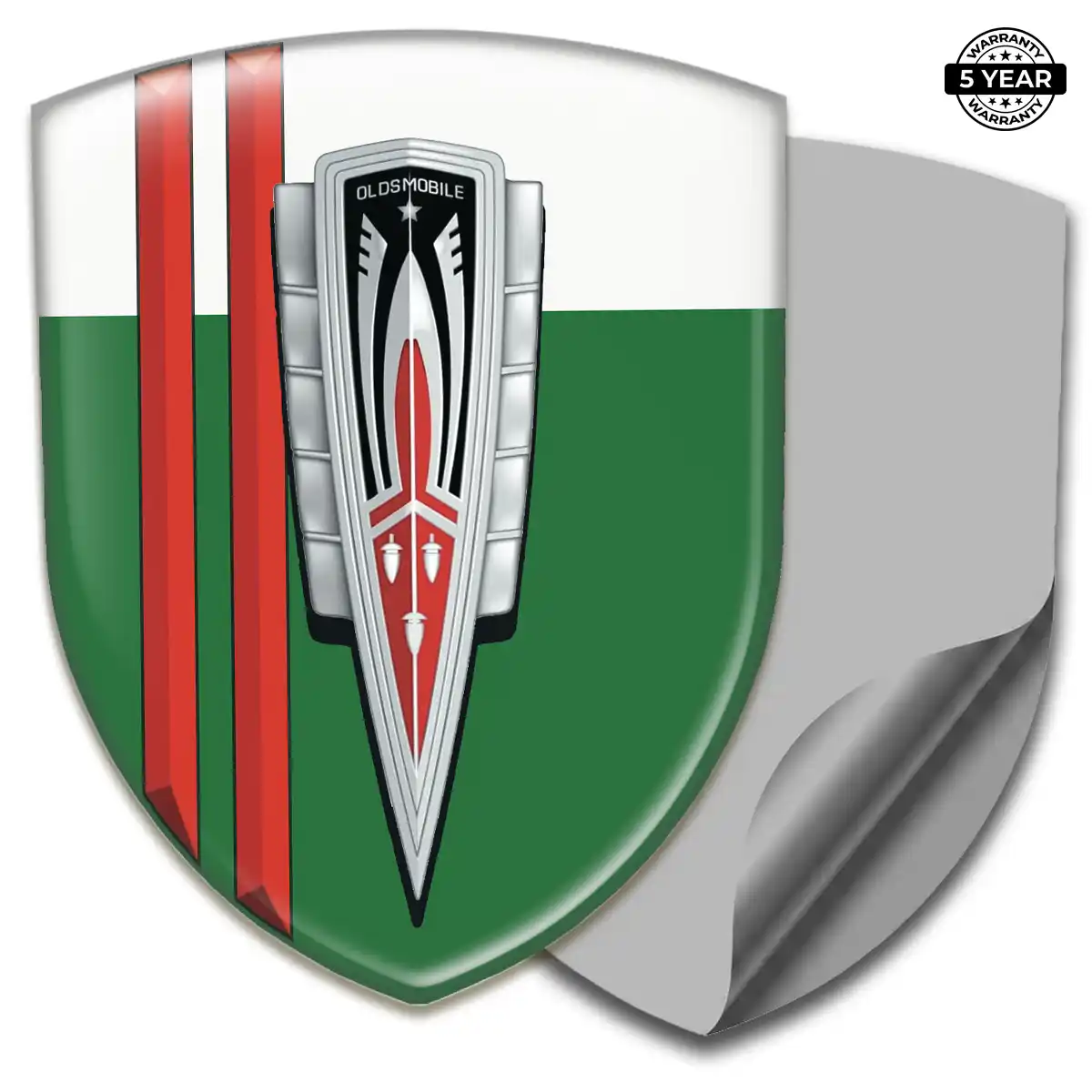 Oldsmobile Resin Badge Sticker Noble Edition