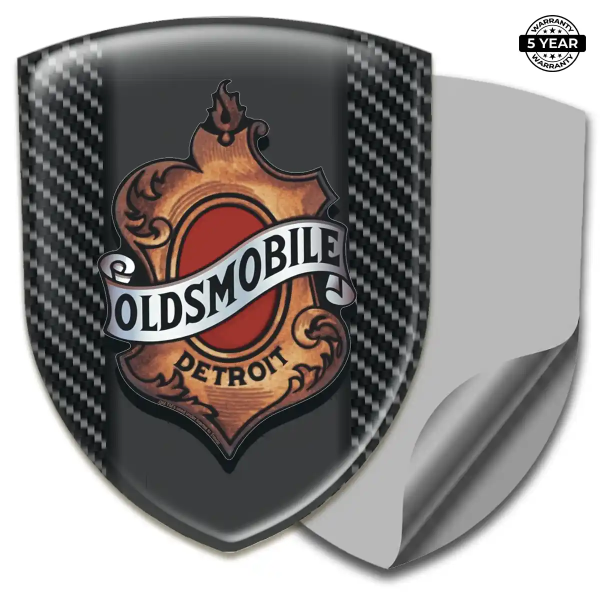 Oldsmobile Resin Badge Sticker Prime Quality