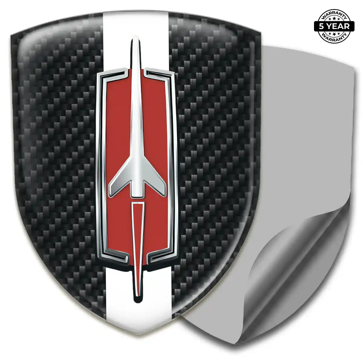 Oldsmobile Resin Badge Sticker Resin Luxe
