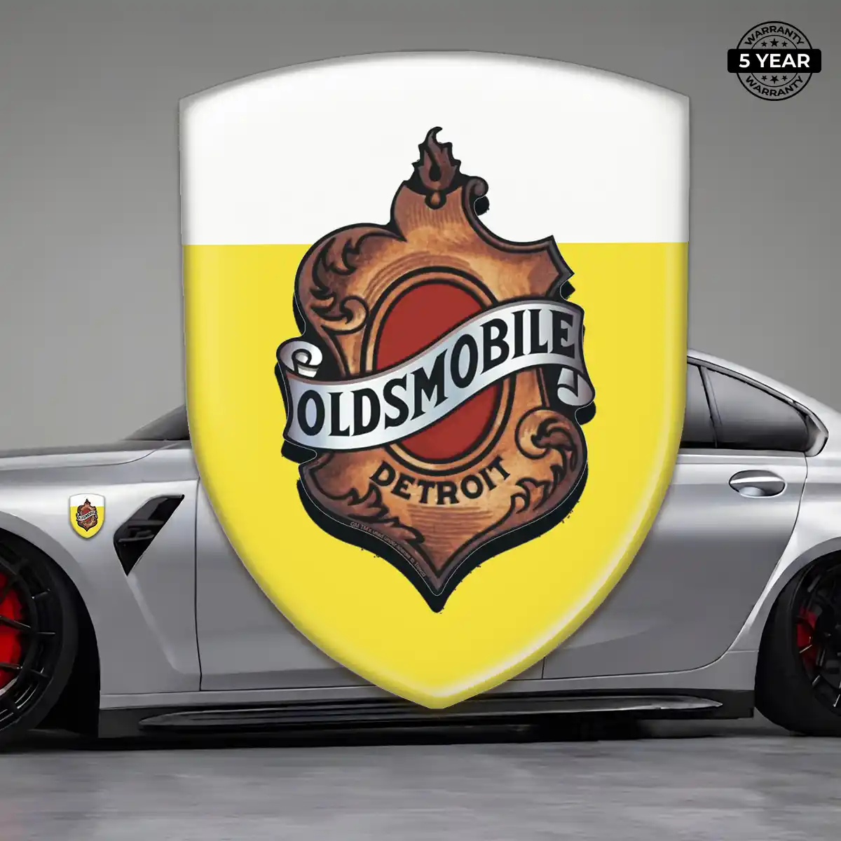 Oldsmobile Resin Domed Sticker Deluxe Edition