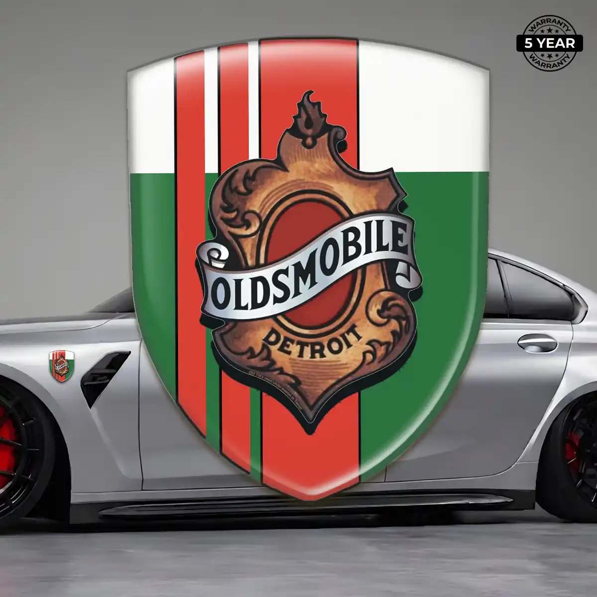 Oldsmobile Resin Domed Sticker Noble Edition