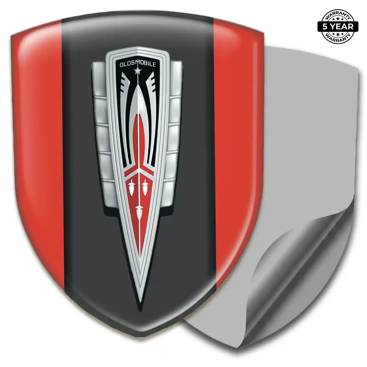 Oldsmobile Resin Domed Sticker Resin Luxe
