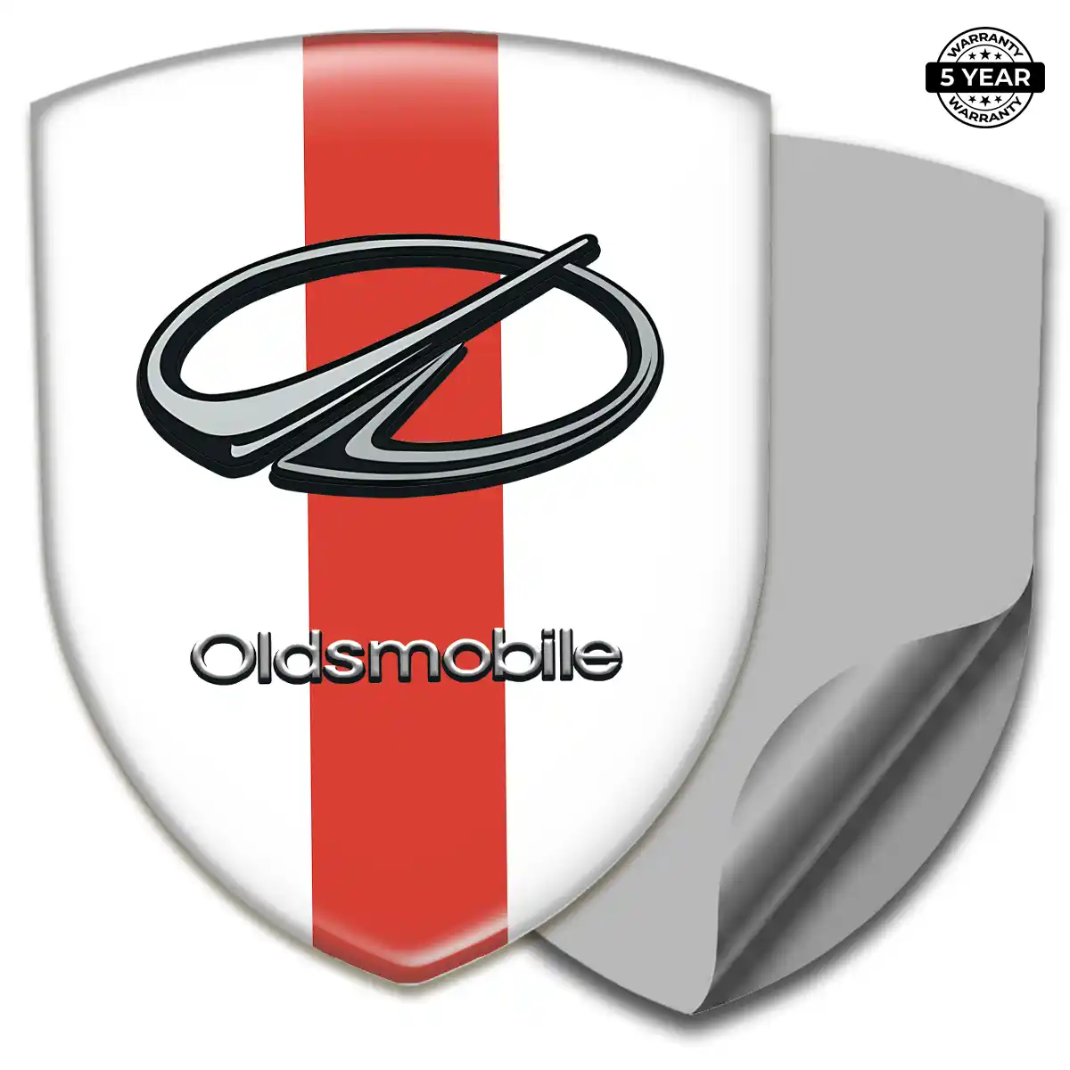 Oldsmobile Resin Emblem Sticker Deluxe Edition