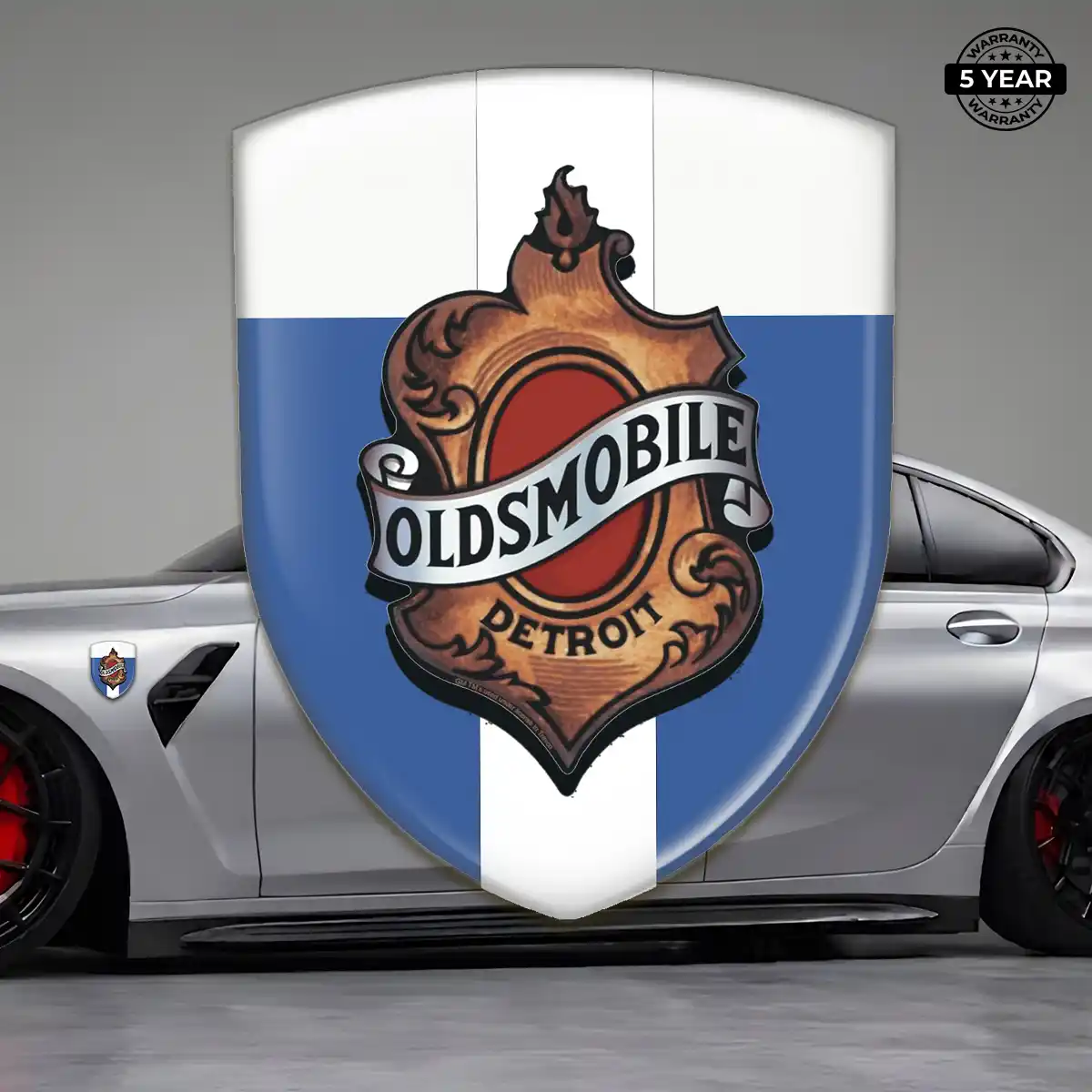 Oldsmobile Resin Emblem Sticker Elite Edition