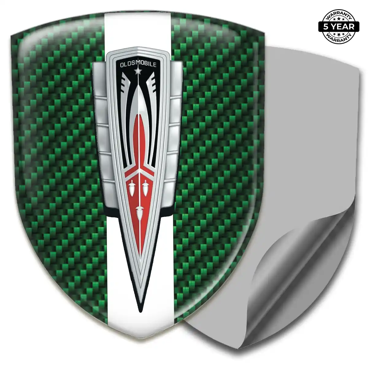 Oldsmobile Resin Emblem Sticker Interior Elegance