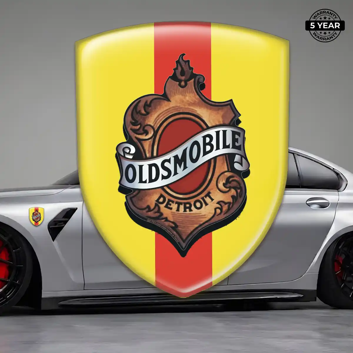 Oldsmobile Resin Emblem Sticker Interior Luxe