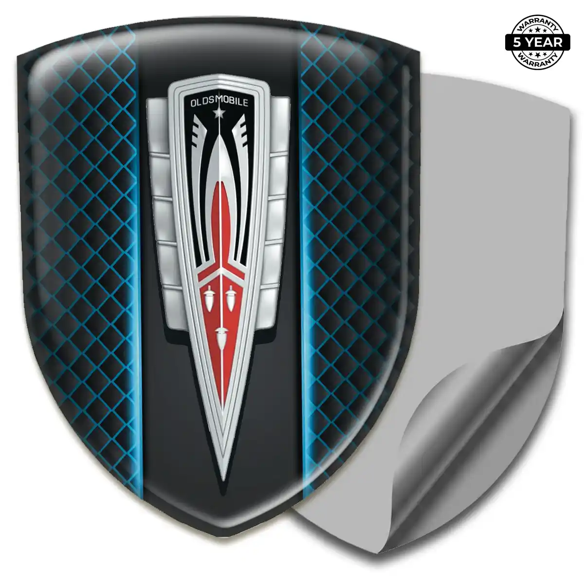 Oldsmobile Resin Emblem Sticker Opulent Line