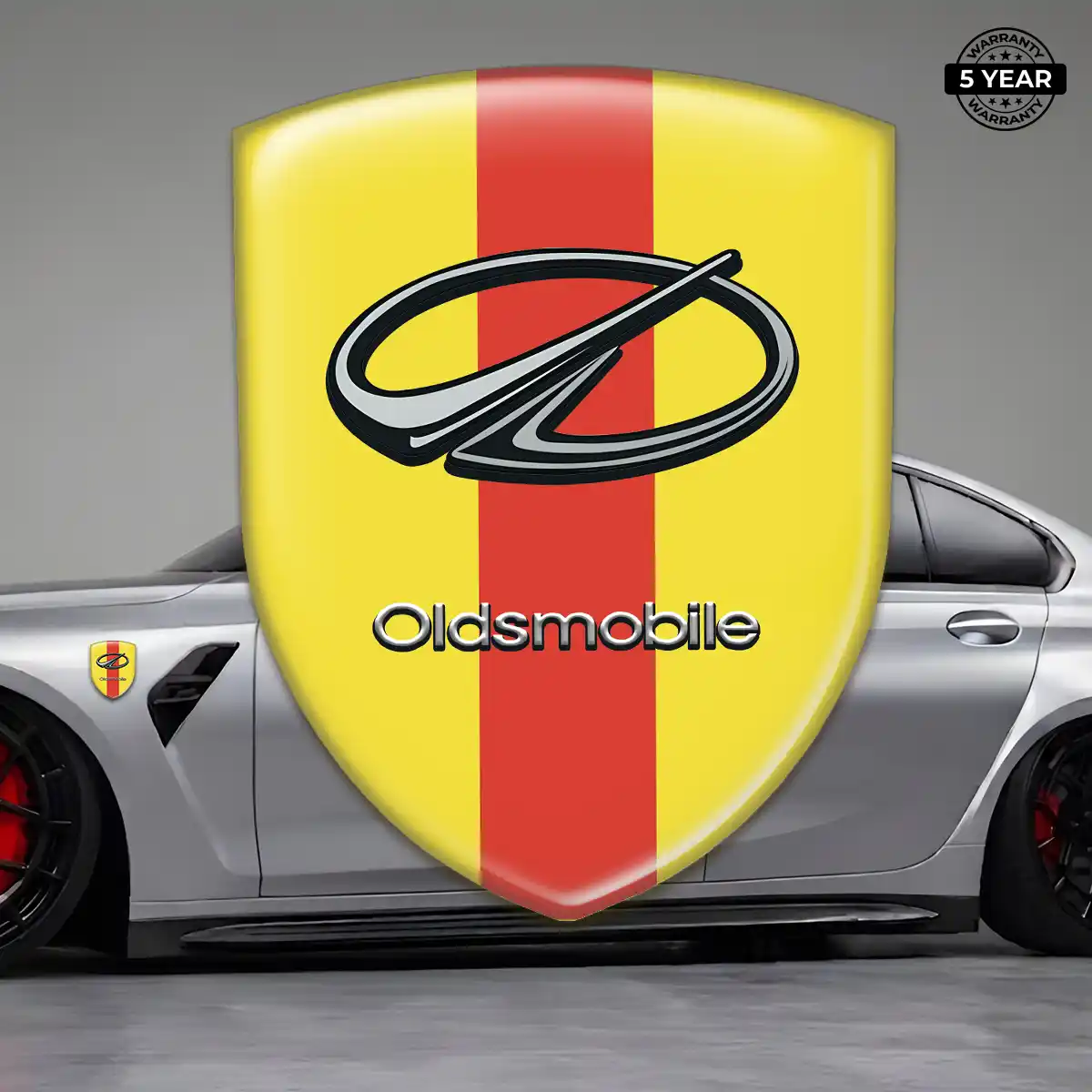 Oldsmobile Resin Emblem Sticker Prestige Line