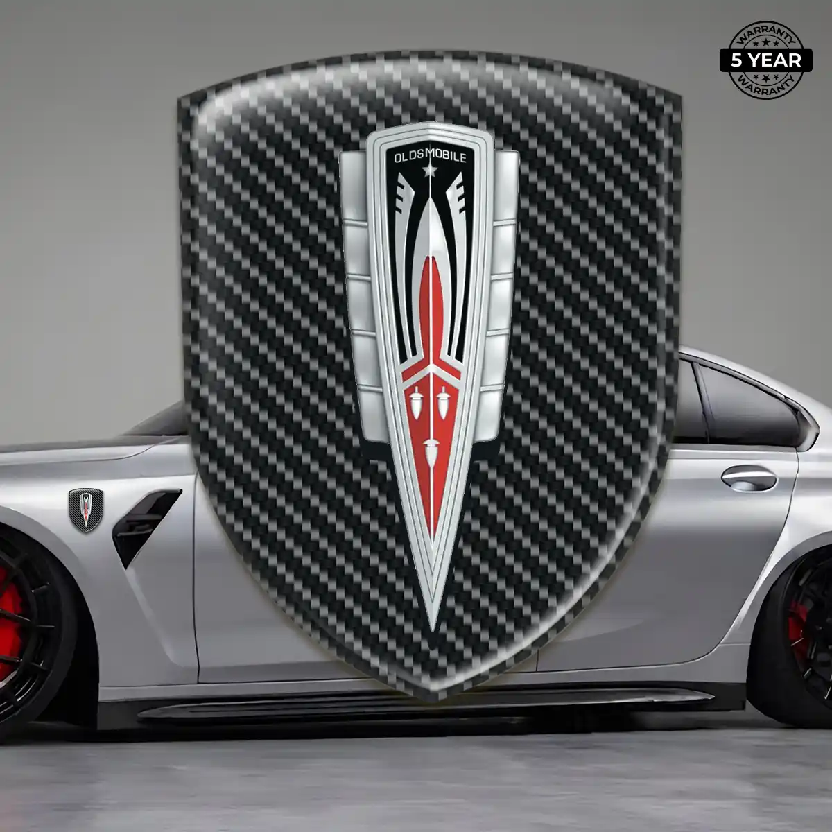 Oldsmobile Resin Emblem Sticker Resin Elite