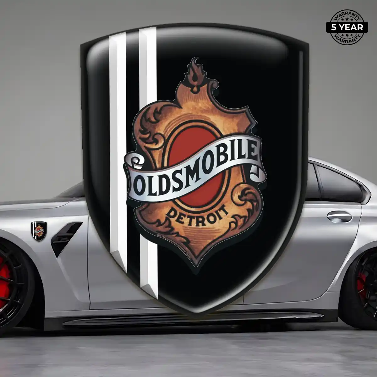 Oldsmobile Self Adhesive Emblem Sticker Interior Luxe
