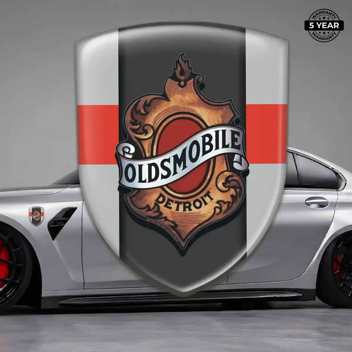 Oldsmobile Self Adhesive Emblem Sticker Opulent Line
