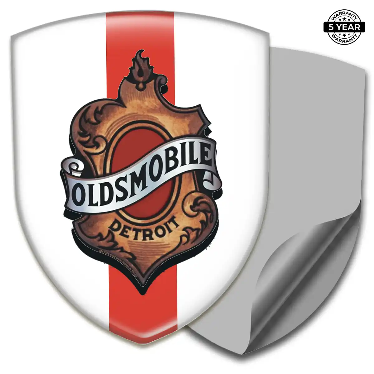 Oldsmobile Self Adhesive Emblem Sticker Refined Design