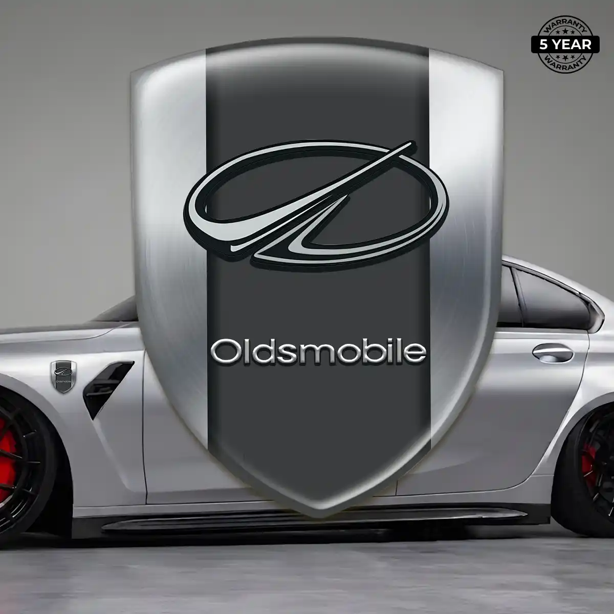 Oldsmobile Self Adhesive Emblem Sticker Sleek Style