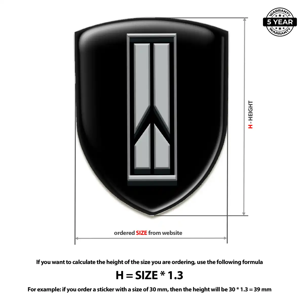 Oldsmobile Silicone Badge Cabin Style