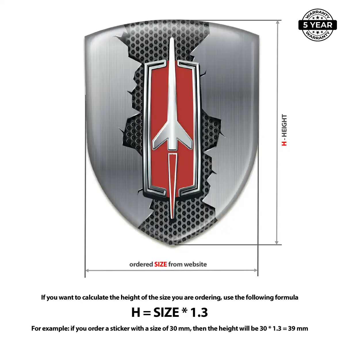 Oldsmobile Silicone Badge Exclusive Series