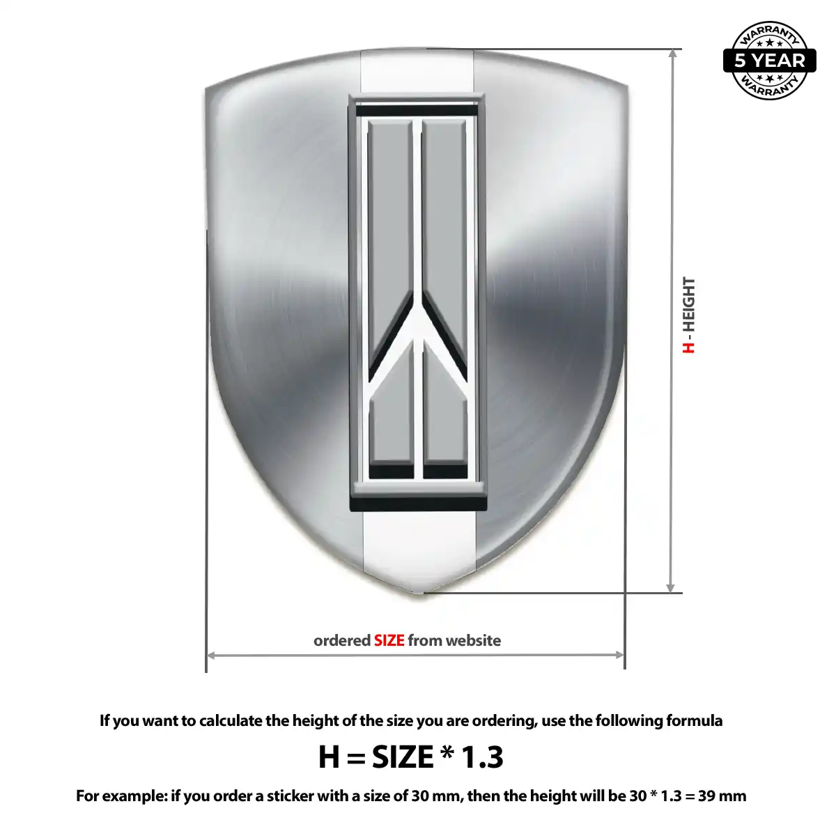 Oldsmobile Silicone Badge Noble Edition