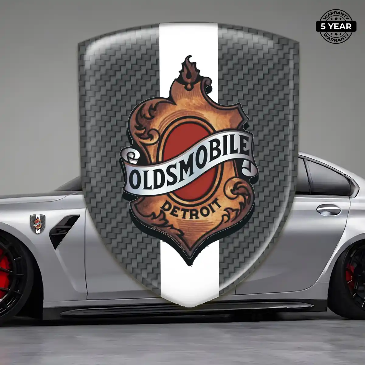 Oldsmobile Silicone Badge Outer Style