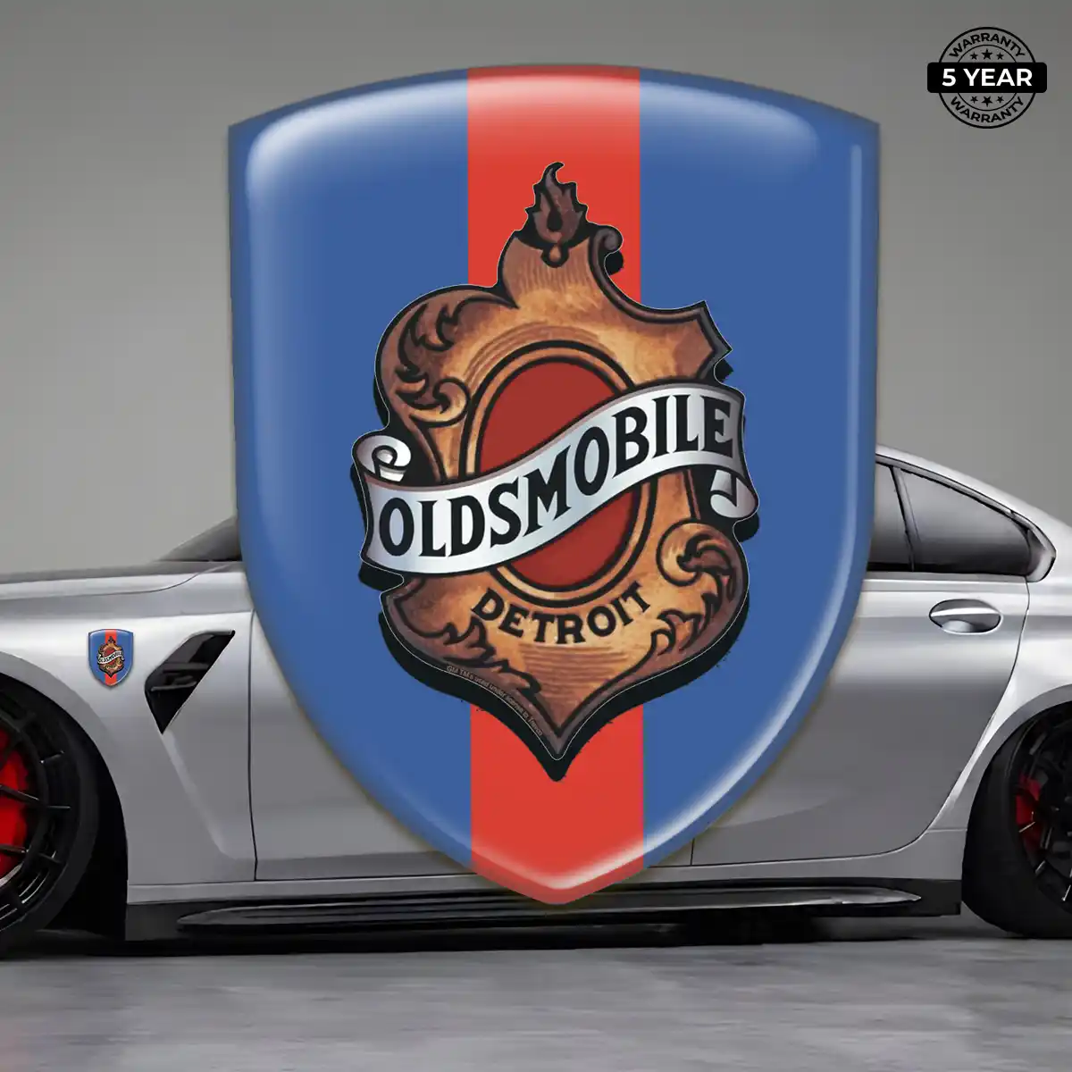 Oldsmobile Silicone Badge Refined Design