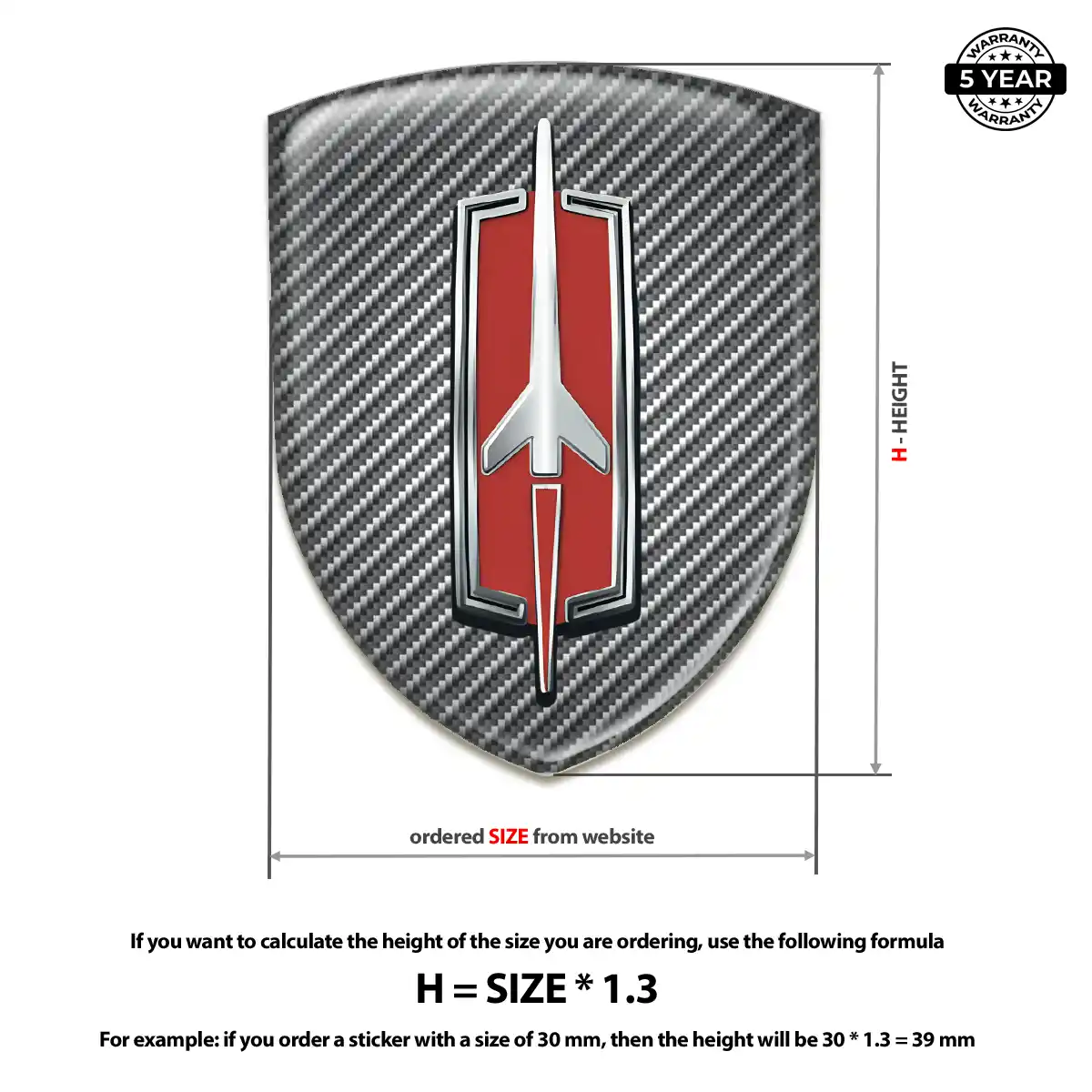Oldsmobile Silicone Emblem Elite Edition