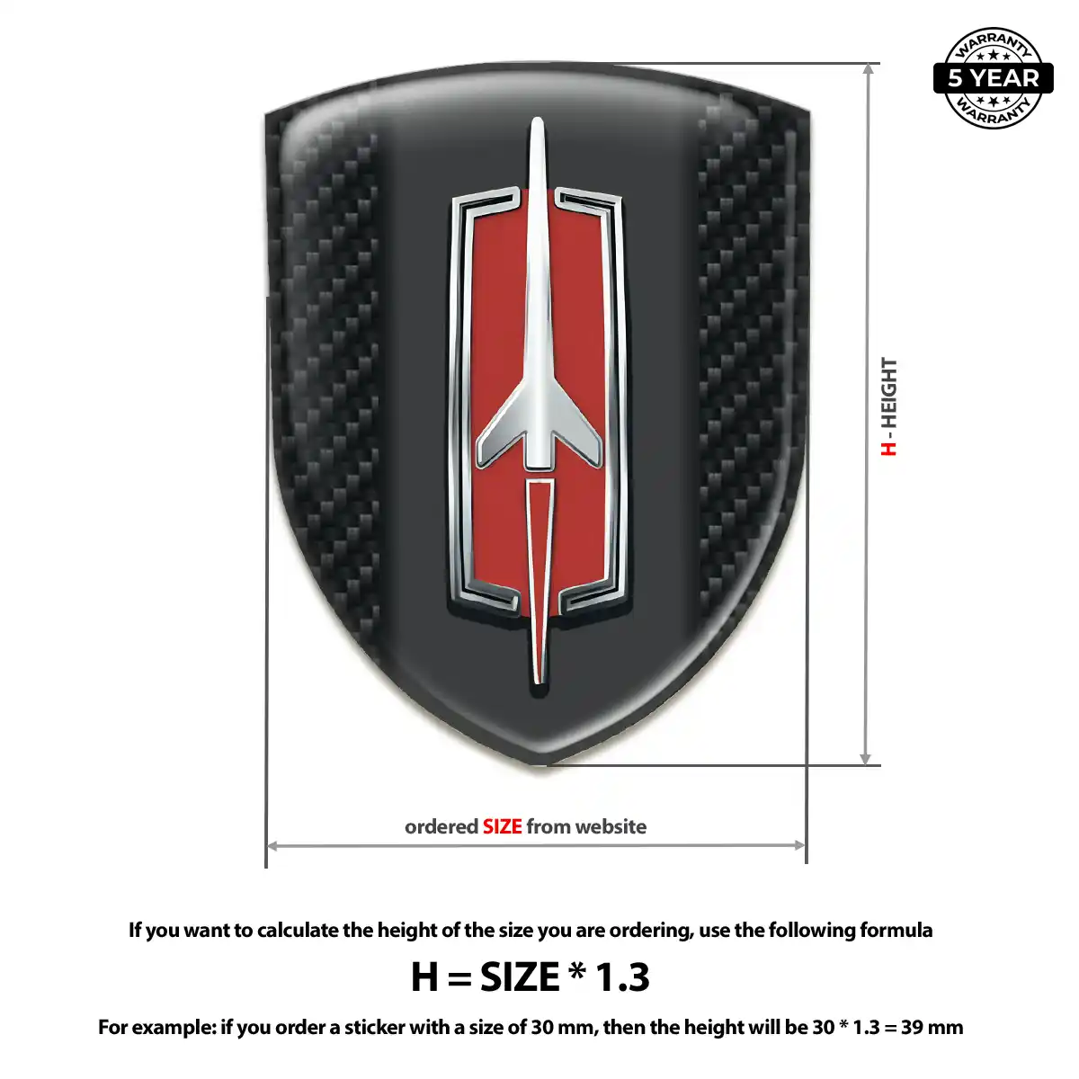 Oldsmobile Silicone Emblem Exclusive Series