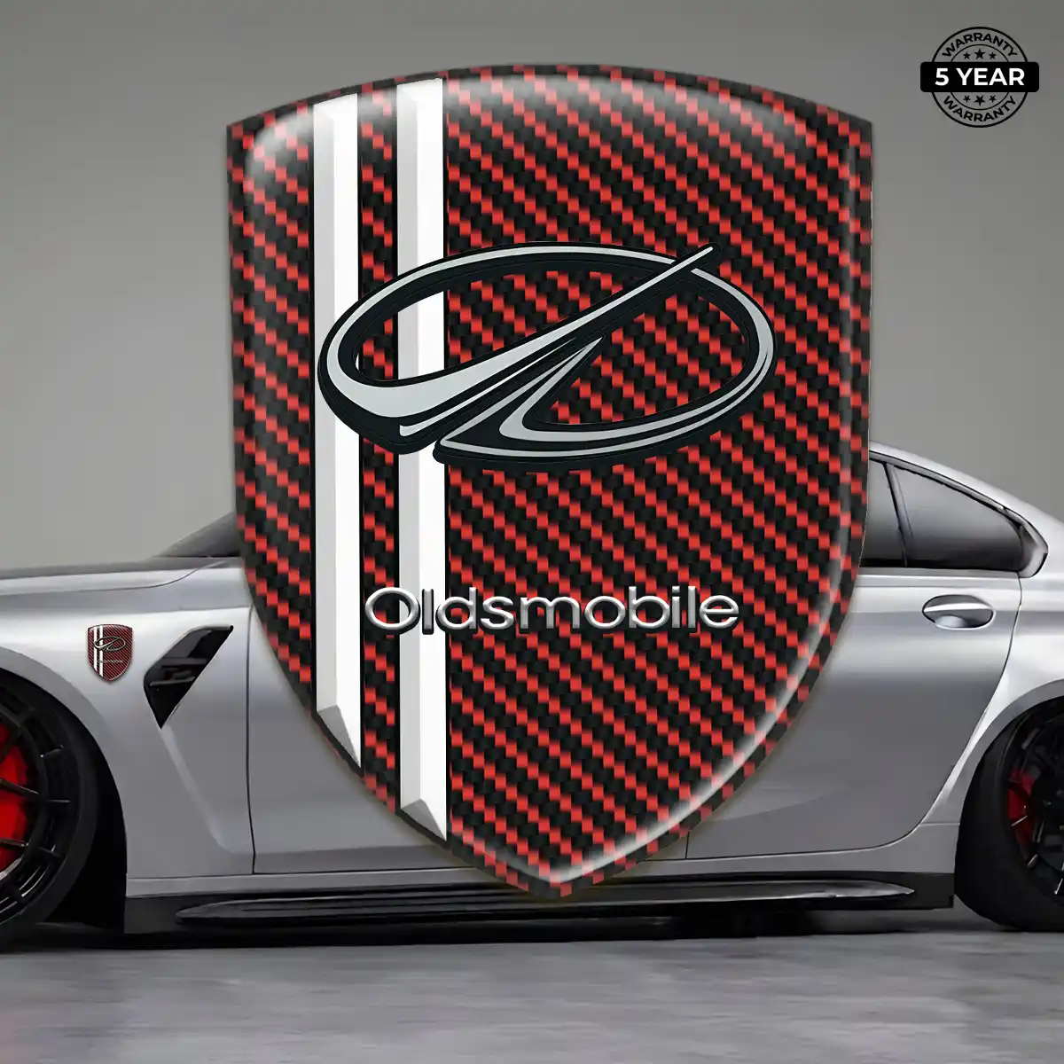 Oldsmobile Silicone Emblem Premium Dome