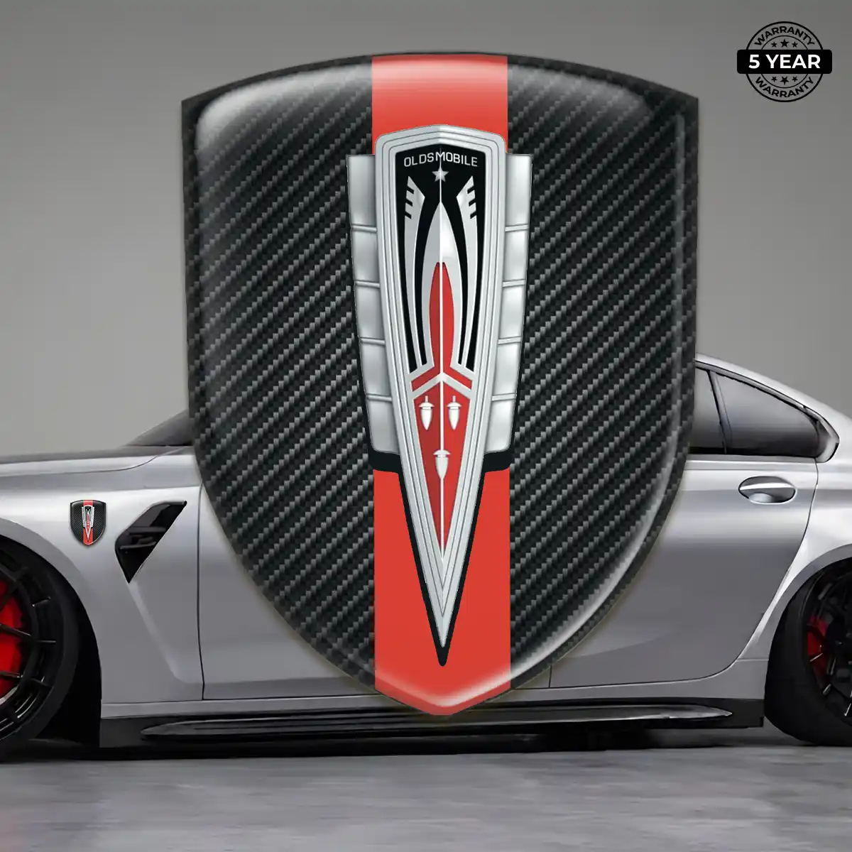 Oldsmobile Silicone Emblem Resin Luxe