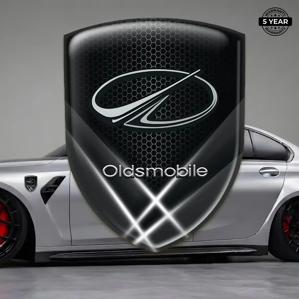 Oldsmobile Silicone Sticker Refined Design