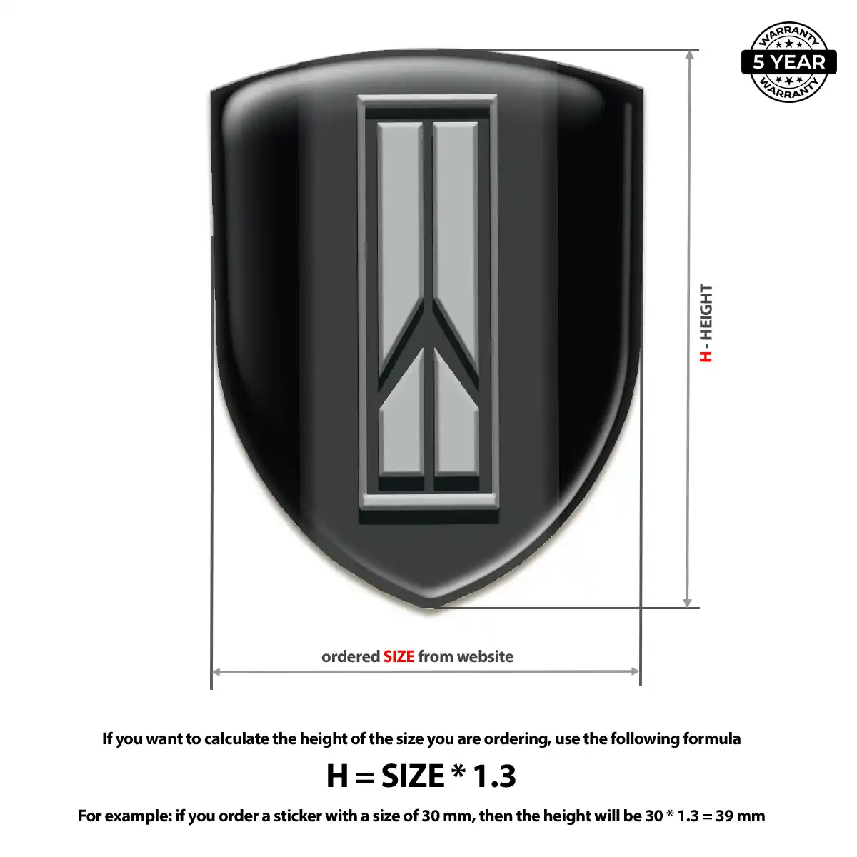 Oldsmobile Sticker Elite Finish