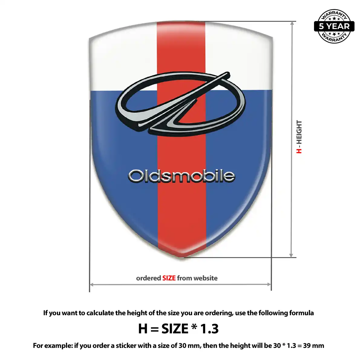 Oldsmobile Sticker Noble Edition