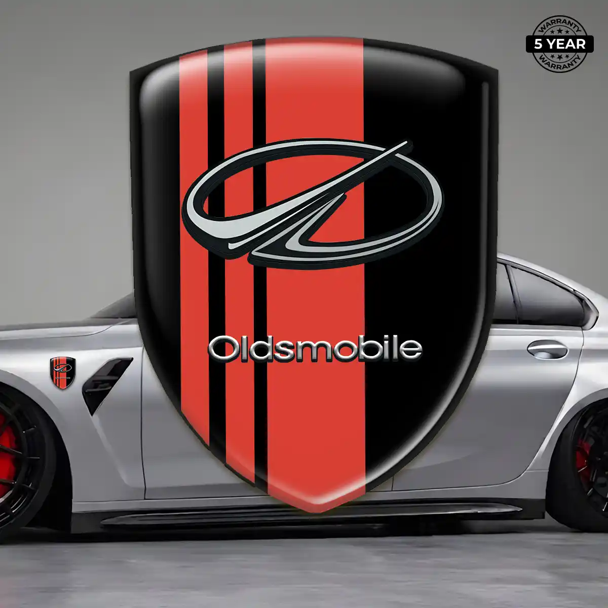 Oldsmobile Vehicle Logo Sticker Cabin Style