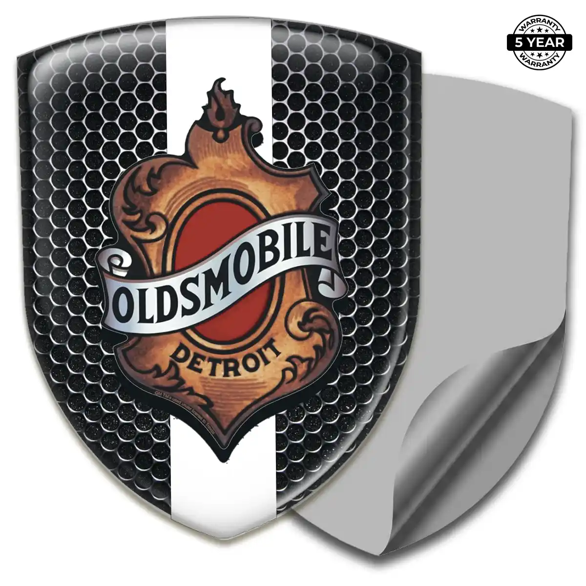 Oldsmobile Vehicle Logo Sticker Interior Elegance