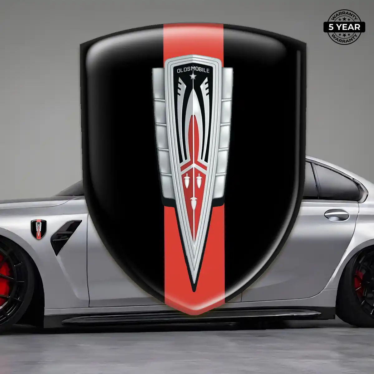 Oldsmobile Vehicle Logo Sticker Interior Luxe