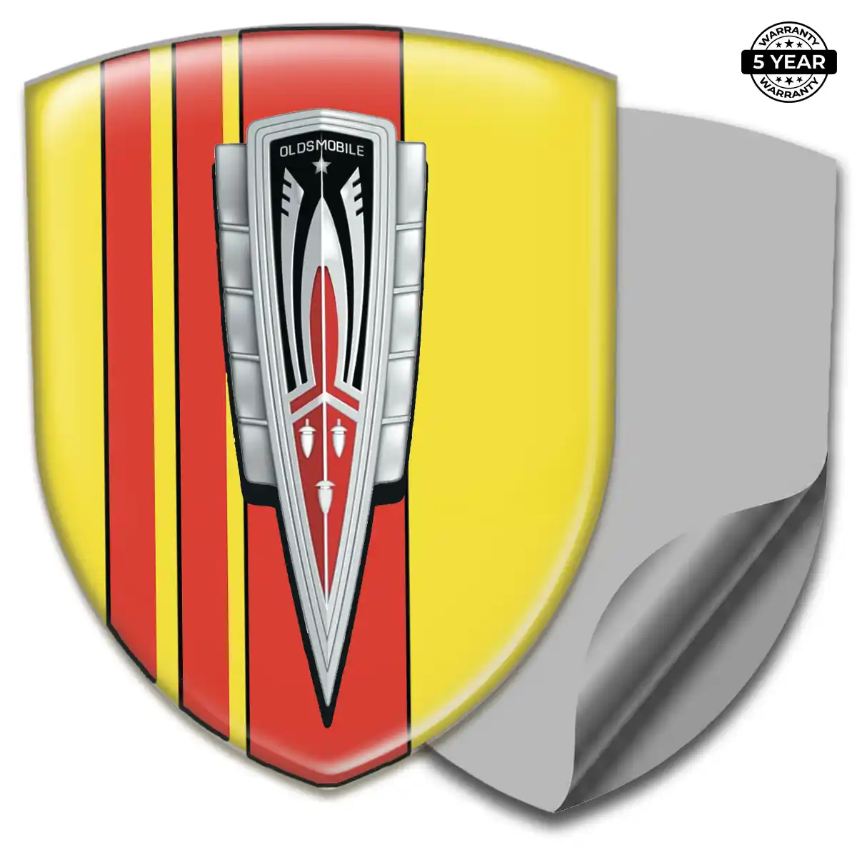Oldsmobile Vehicle Logo Sticker Resin Luxe