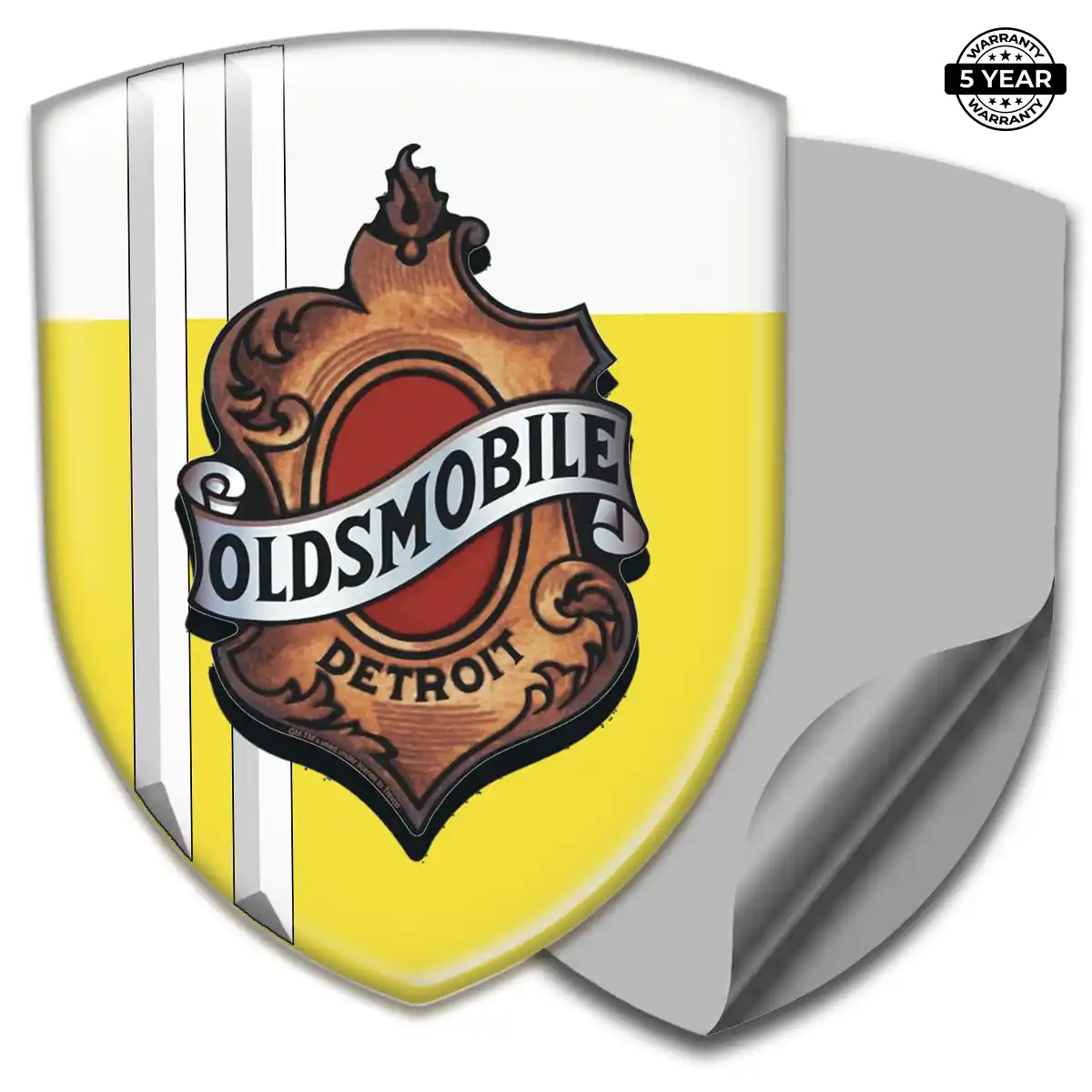 Oldsmobile Vehicle Logo Sticker Signature Grade